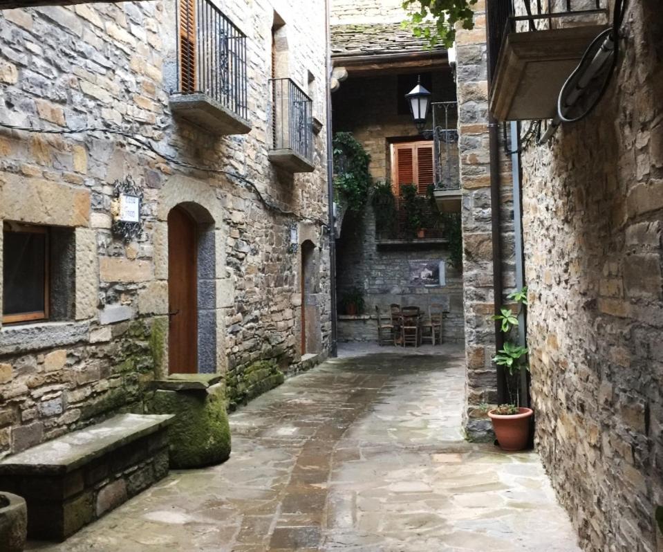 Affittacamere Casa Encuentra, En El Pirineo Al Lado De Ainsa El Pueyo de Araguás Esterno foto