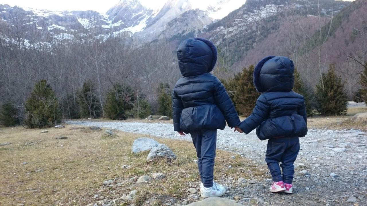 Affittacamere Casa Encuentra, En El Pirineo Al Lado De Ainsa El Pueyo de Araguás Esterno foto